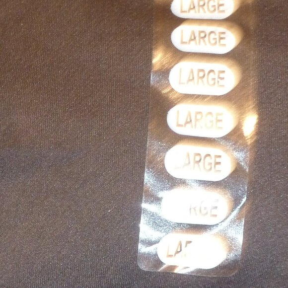 PGA Tour Men's Golf Performance 2 Button Placket Polo Shirt Black/ gray  Sz L - Picture 10 of 11